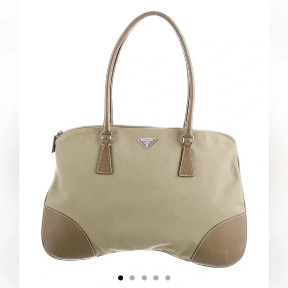 Prada Bags Prada Khaki Hobo Bag Poshmark